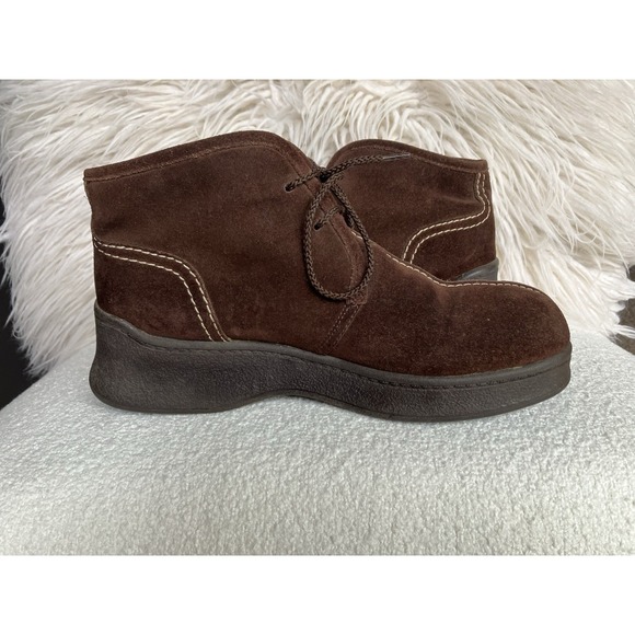 LOWER EAST SIDE Shoes - Lower East Side VTG Ankle Bootie Women's Size 9 In Brown